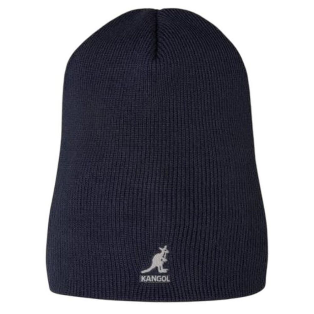 Kangol Embroidered Logo Acrylic Pull-On Beanie / Dark Blue
